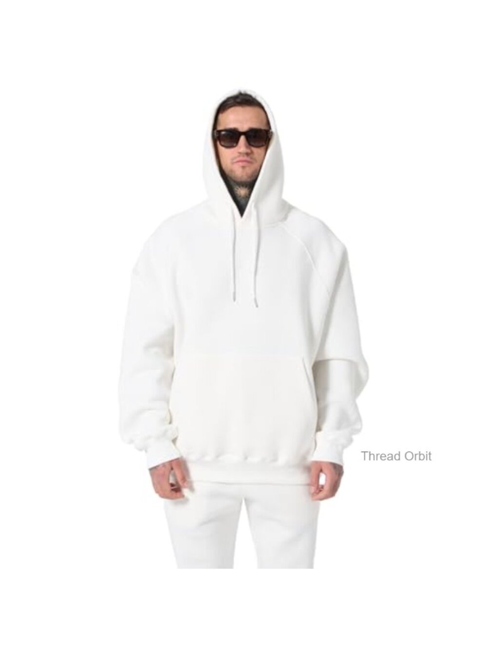 Men's 2 Piece Fleece Tracksuit Set Hoodie Sweatpants Active Wear
